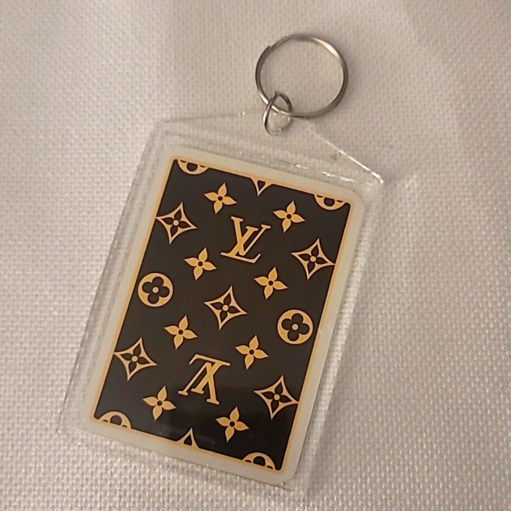 Louis Vuitton Vintage Playing Card Nine of Diamonds